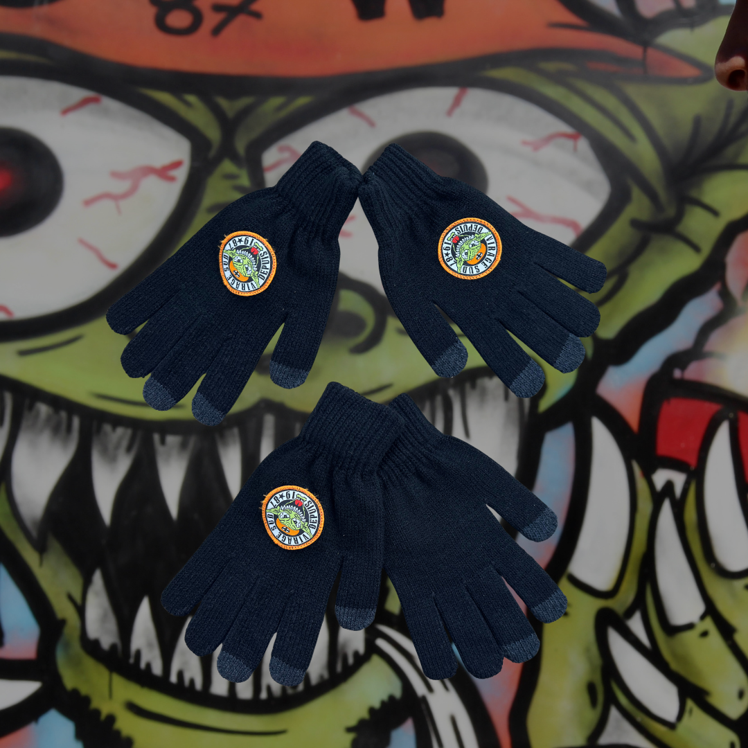 GANTS VIRAGE SUD 87 NOIR