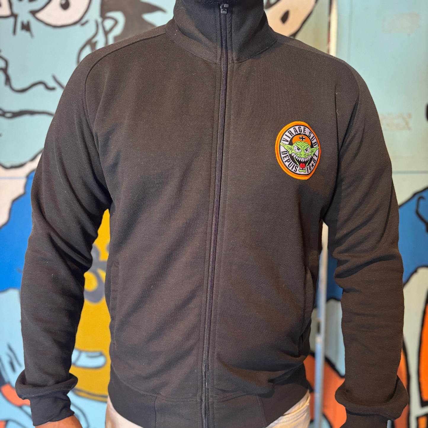 VESTE ORANGE VIRAGE SUD 2025