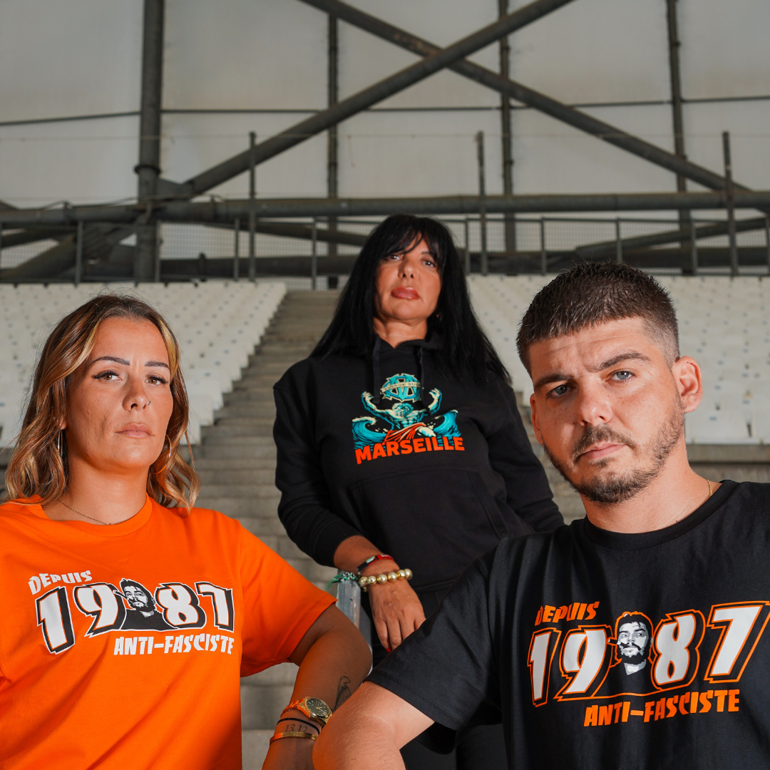 SWEAT NOIR POSEIDON MARSEILLE
