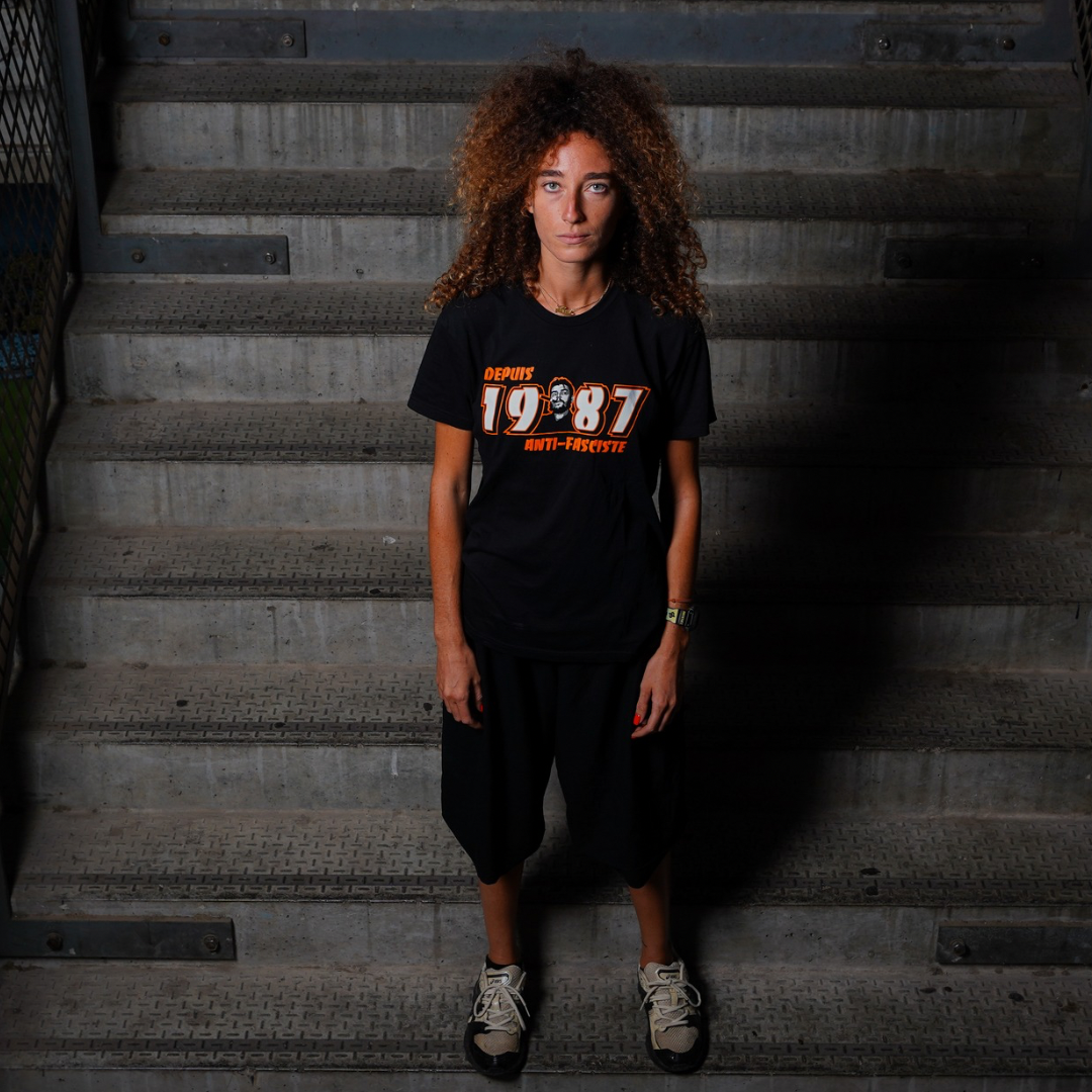 T-SHIRT NOIR 1987 I Anti-Fasciste