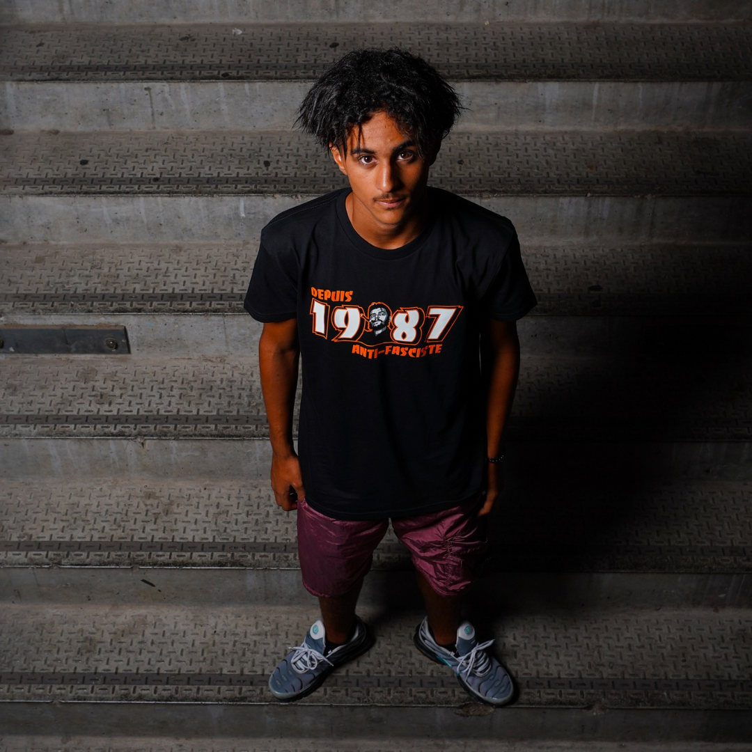 T-SHIRT NOIR 1987 I Anti-Fasciste