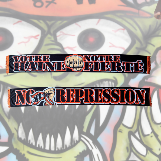 Écharpe «  Votre haine, notre fierté - No répression » Saison 25/26