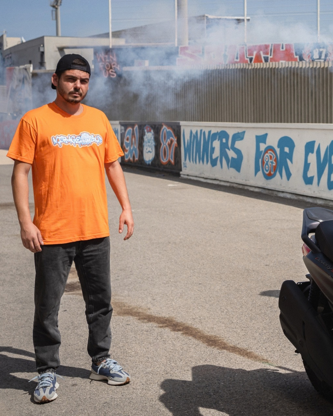 T-SHIRT Orange Virage sud - Groupe Antifa 26/27