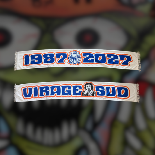 Echarpe satin 1987-2027 I Virage Sud