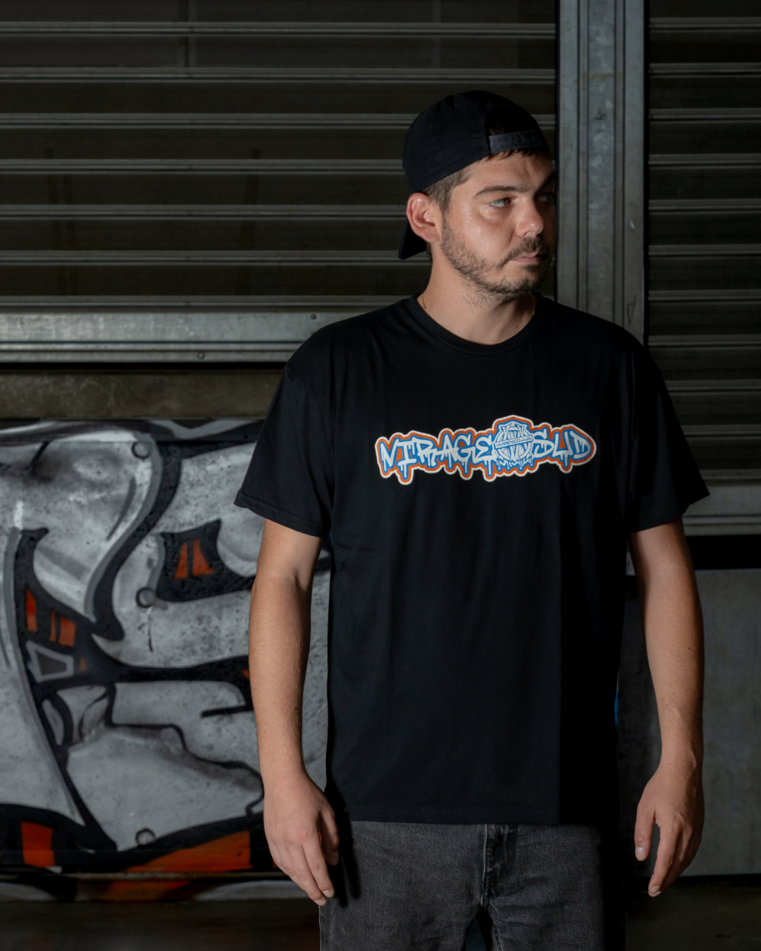 T-SHIRT Noir Virage sud - Groupe Antifa 26/27
