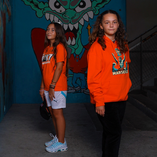 SWEAT KIDS ORANGE POSEIDON