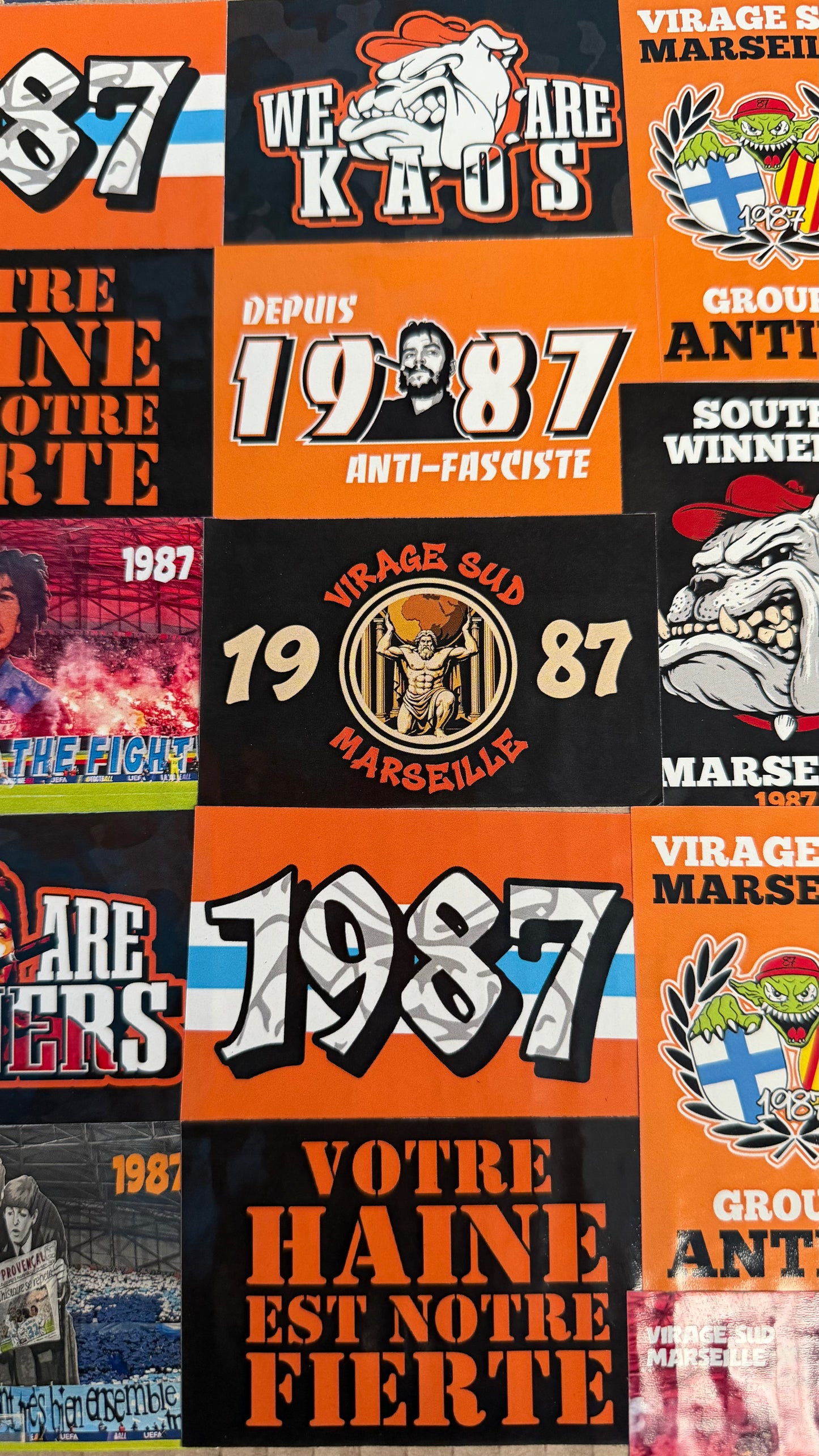 Lot de 80 stickers - Saison 26/27